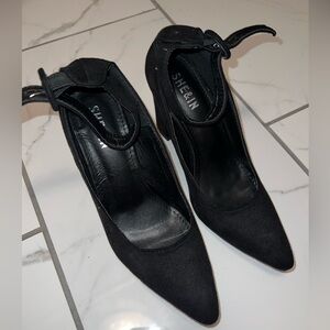 shein black heels size EUR 39